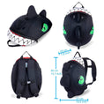 Cargar la imagen en la vista de la galería, Crazy Safety Backpack Black Dragon backpack