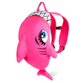 Cargar la imagen en la vista de la galería, Crazy Safety Backpack Pink Shark backpack