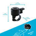 Cargar la imagen en la vista de la galería, Crazy Safety Bicycle bell Bicycle bell