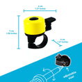 Cargar la imagen en la vista de la galería, Crazy Safety Bicycle bell Bicycle bell