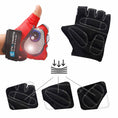 Cargar la imagen en la vista de la galería, Crazy Safety Bicycle gloves Cycling gloves with reflective eyes