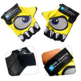 Cargar la imagen en la vista de la galería, Crazy Safety Bicycle gloves Cycling gloves with reflective eyes