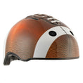 Cargar la imagen en la vista de la galería, Crazy Safety Bicycle helmet Brown / S (49-55cm) American football bicycle helmet