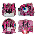 Cargar la imagen en la vista de la galería, Crazy Safety Bicycle helmet Leopard bicycle helmet