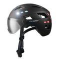 Cargar la imagen en la vista de la galería, Crazy Safety Bicycle helmet Matte black / L (55cm-61cm) Willow e-bike bicycle helmet