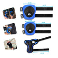 Cargar la imagen en la vista de la galería, Crazy Safety Bicycle helmet Product bundle: Blue shark Bicycle Helmet & Protective Gear for Children