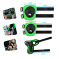 Cargar la imagen en la vista de la galería, Crazy Safety Bicycle helmet Product bundle: Green Crocodile Bicycle Helmet, and Protective Gear for Children