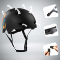 Cargar la imagen en la vista de la galería, Crazy Safety Bicycle helmet RAMPAGE skater bicycle helmet - Belle