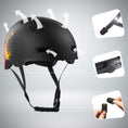 Cargar la imagen en la vista de la galería, Crazy Safety Bicycle helmet RAMPAGE skater bicycle helmet - Urban