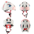 Cargar la imagen en la vista de la galería, Crazy Safety Bicycle helmet White / S (49-55cm) Bunny bicycle helmet