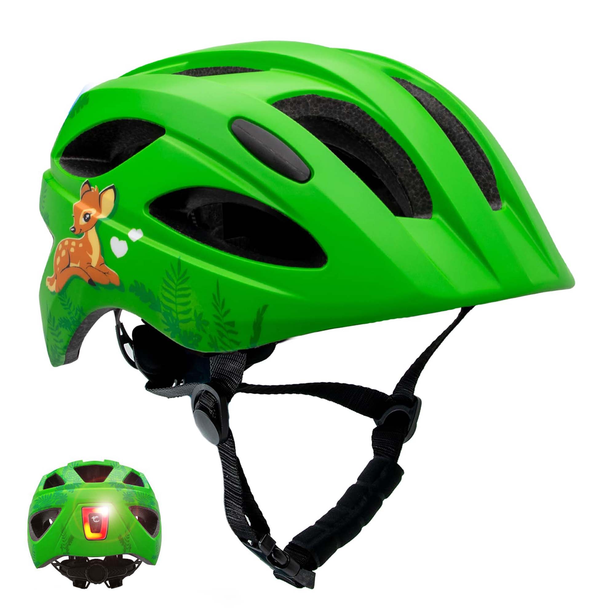 Casco infantil con luz "Friends"