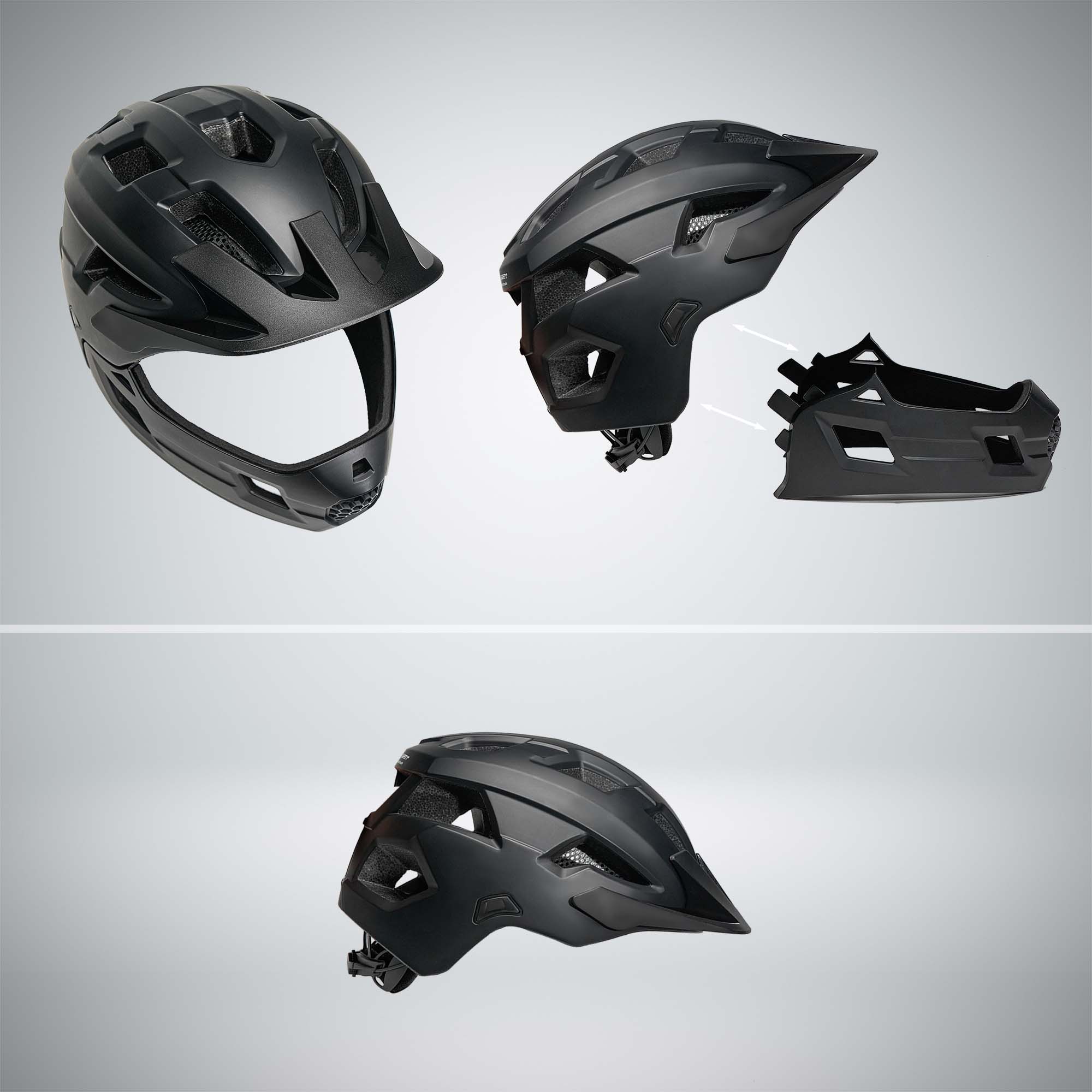 Casco integral para bicicleta TITAN