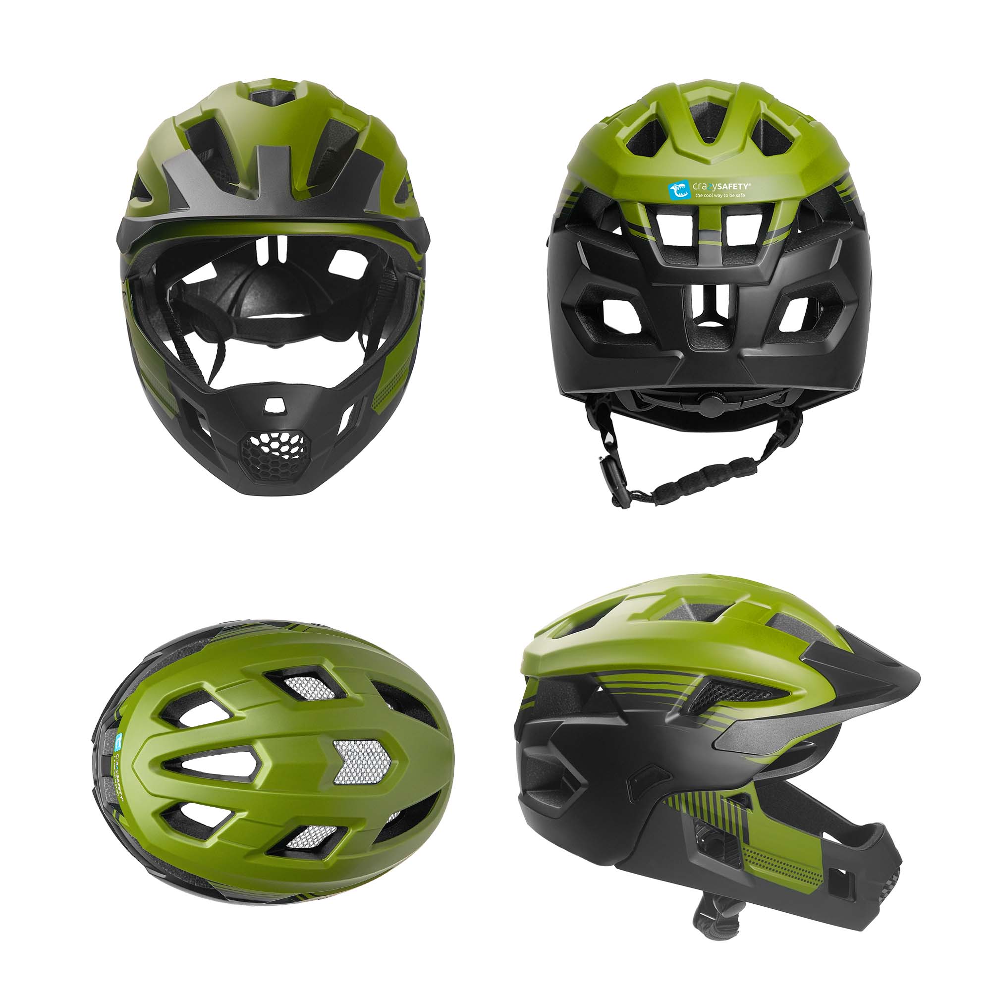 Casco integral para bicicleta TITAN