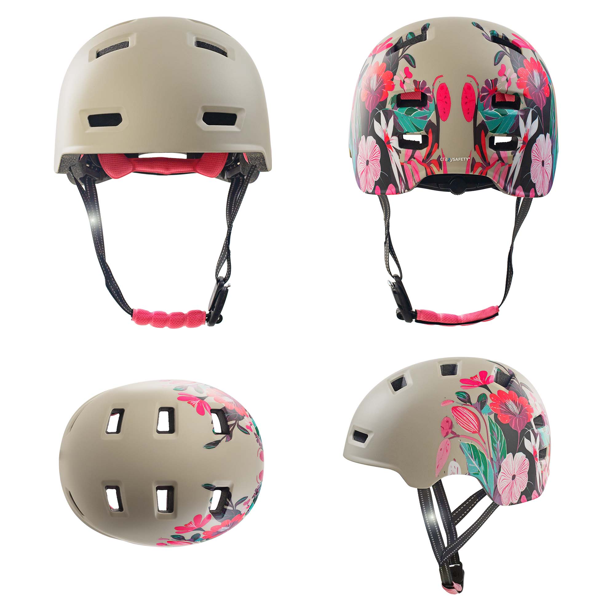 Casco de bicicleta para patinadores RAMPAGE - Belle