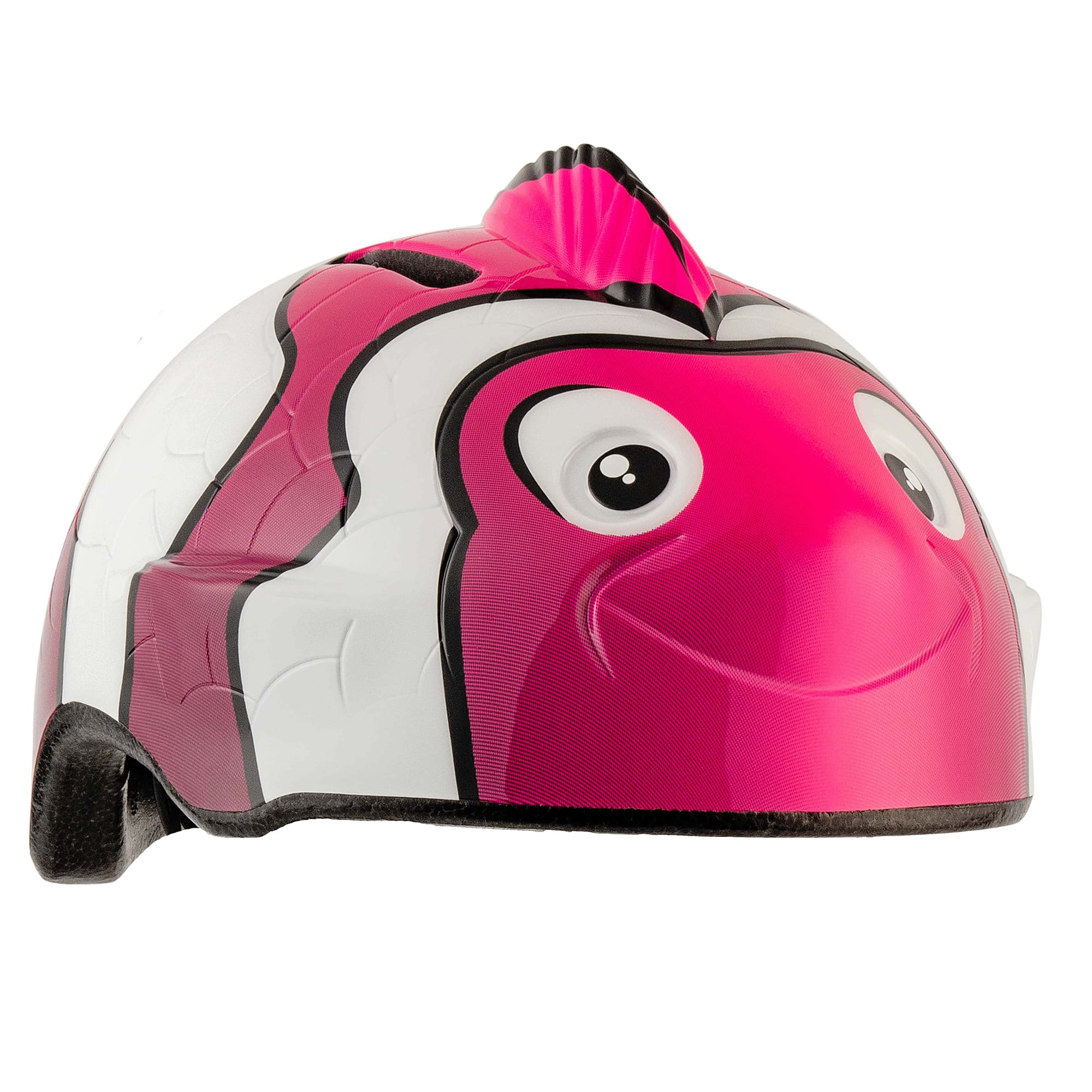 Casco de bicicleta con forma de pez payaso