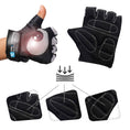 Cargar la imagen en la vista de la galería, Crazy Safety Bicycle gloves Cycling gloves with reflective eyes
