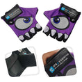 Cargar la imagen en la vista de la galería, Crazy Safety Bicycle gloves Cycling gloves with reflective eyes
