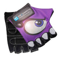 Cargar la imagen en la vista de la galería, Crazy Safety Bicycle gloves Purple Cycling gloves with reflective eyes
