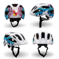 Cargar la imagen en la vista de la galería, Crazy Safety Bicycle helmet Graffiti Splash children's helmet with light
