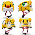 Cargar la imagen en la vista de la galería, Crazy Safety Bicycle helmet Leopard bicycle helmet
