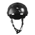 Cargar la imagen en la vista de la galería, Crazy Safety Bicycle helmet Matte black / M/L (55-61cm) OAK E-Bike bicycle helmet with UV visor, LED lights, reflective straps, and Fidlock buckle
