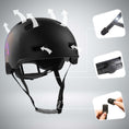 Cargar la imagen en la vista de la galería, Crazy Safety Bicycle helmet RAMPAGE skater bicycle helmet - Jungle
