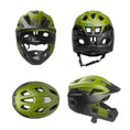 Cargar la imagen en la vista de la galería, Crazy Safety Bicycle helmet TITAN fullface bicycle helmet
