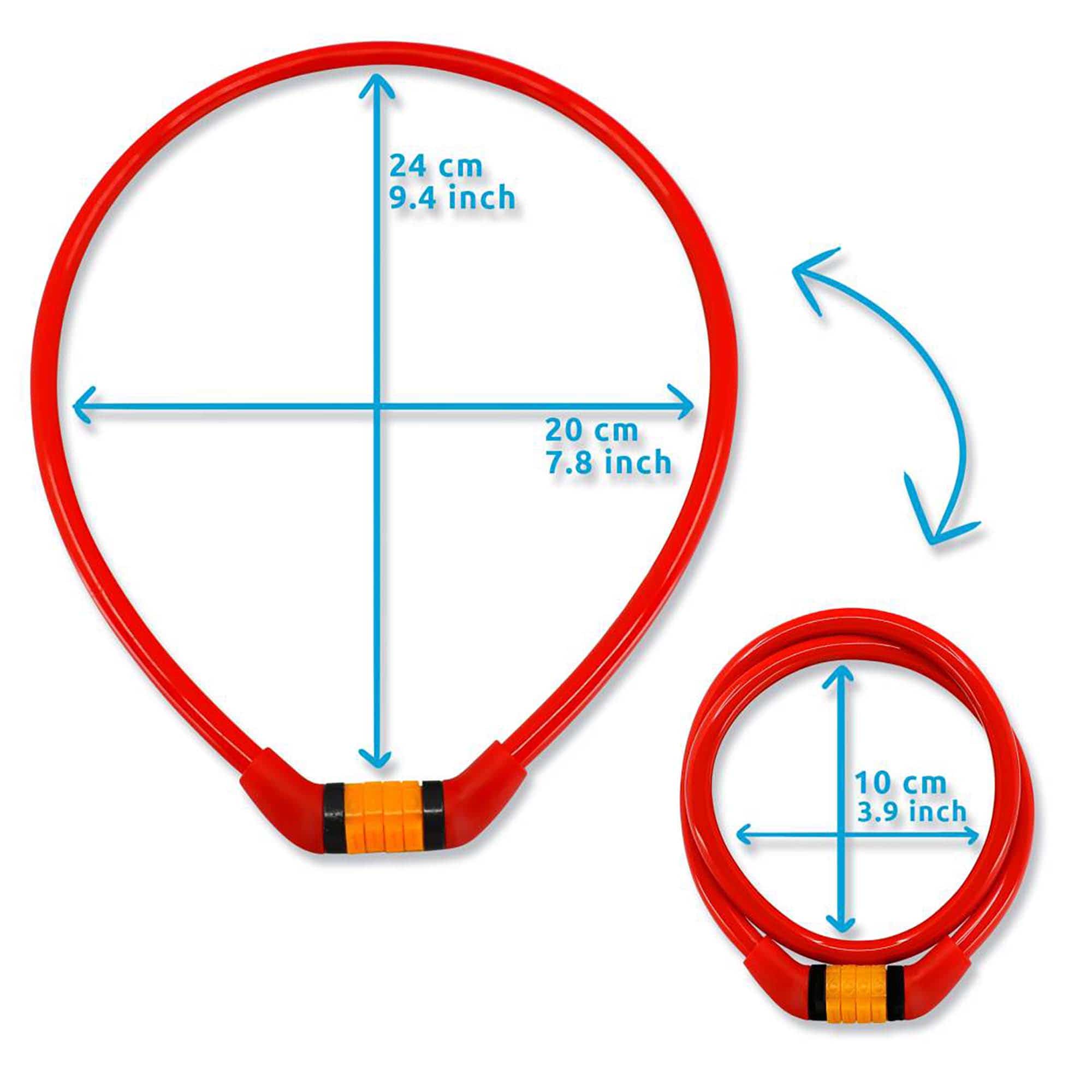 Crazy Safety Bicycle lock Code lock