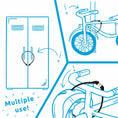 Cargar la imagen en la vista de la galería, Crazy Safety Bicycle lock Code lock
