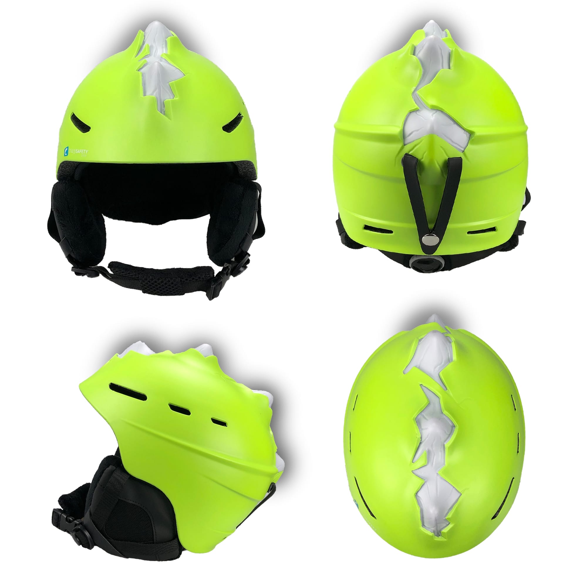 Crazy Safety Ski helmet Bone Spike ski helmet